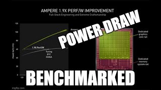 RTX 3080 vs 2080 ti POWER consumption and VOLTAGE scaling comparison