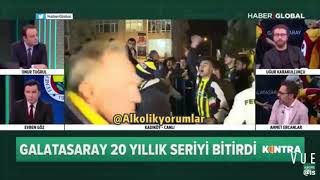 Uğur Karakullukçu ,Ahmet Ercanlar'ı Yorumlarıyla Tokat Manyağı Yaptı (Fenerbahçe-Galatasaray Maçı)