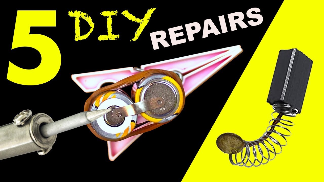 5 BEST SOLUTIONS For DIY Repair - YouTube