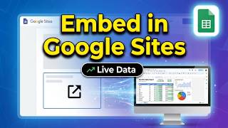 How to Embed Google Sheets in Google Sites (2026) — Quick & Easy
