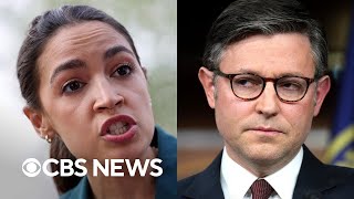 Ocasio-Cortez reacts to Trump's \