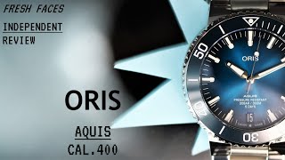 Oris Aquis Calibre 400, the first ever Oris with a manufacture movement (with 400 hrs power reserve)