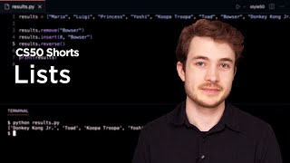 Lists - CS50P Shorts