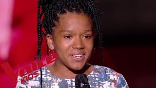 Sam Cooke - A change is gonna come | Fannie |  The Voice Kids France 2019 | Blind Audition
