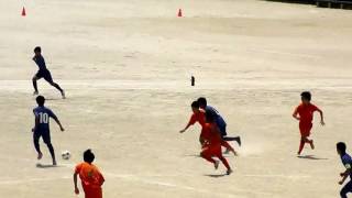 【後半】2017愛知県ユースU15サッカーリーグ A.S.ラランジャ豊川 vs 知多SC