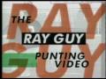 How to Punt a Football - Ray Guy Punting Video - How to Punt a Football with Ray Guy