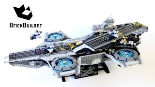 Lego Super Heroes 76042 The SHIELD Helicarrier - Lego Speed Build