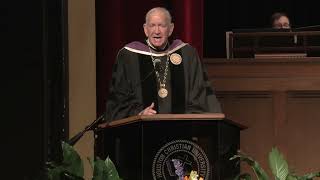 Commencement Charge from Dr. Robert B. Sloan  | Houston Christian University