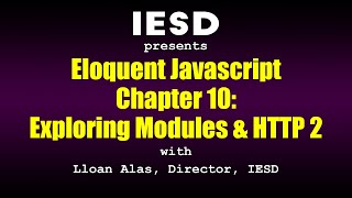 Eloquent Javascript - Ch10: Exploring Modules & HTTP 2