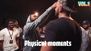 Battle Rap Physical Moments / Fights
