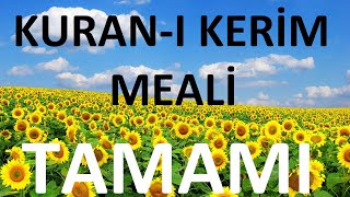 Kuranı Kerim Meali Tamamı 1/2 Kuran Meali Elmalılı Hamdi Yazır Kuran Hatim Kuranı Kerim Kuran Dinle