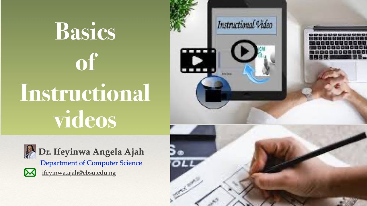Basics Of Instructional Video Youtube