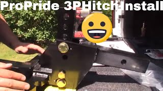 ProPride 3P Trailer Sway Control Hitch WEIGHT DISTRIBUTION HITCH