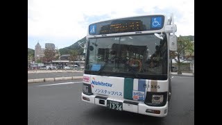 西鉄バス北九州　41番　門司港駅〜白野江　側面展望