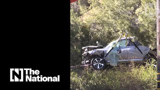 Police say Tiger Woods was speeding when his car crashed