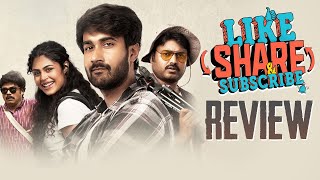 Like, Share and Subscribe Review | Santhosh Shoban, Faria Abdullah | Telugu Movies | THYVIEW