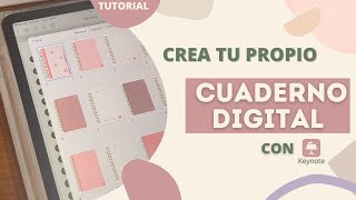 CÓMO CREAR TU CUADERNO DIGITAL CON KEYNOTE | TUTORIAL 🖥 📕