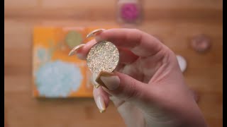 ASMR Making a Magnetic Glitter Palette (ColourPop)