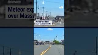 Meteor explodes over Massachusetts.