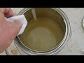 how to pour paint or any liquid form the can without getting paint on the cans rim 👍🏻