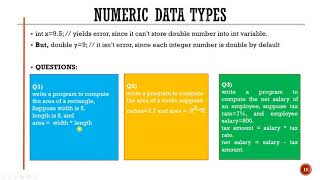 Java Programming Language Lecture3-2: Data Types and Variables