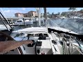 How to dock a large Sail Catamaran