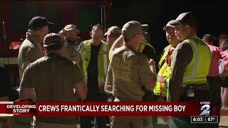 Search continues for 3-year-old boy who went missing while playing with dog outside Grimes Count...