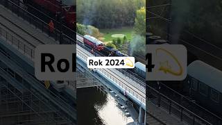 Rok 2024 - DÍKY, že jste byli s námi!🧡 #spravazeleznic