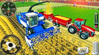 Tractor Driving Simulator 3D - Real Offroad Grand Farming Transport Walkthrough - Android GamePlay