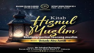 [LIVE] Kajian Dhuha. Ust Abu Jundy. KITAB SYARAH HISNUL MUSLIM. Bumi Citra Fajar, Sidoarjo