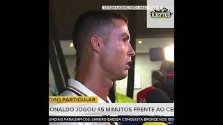 Ronaldo de regresso ao Sporting? A resposta arrasadora do português #shorts