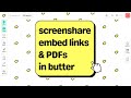 Screenshare, Embed Links, PDFs – Smooth as Butter – Ep 16