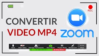 ✅Convertir Grabación Aplicación ZOOM a Formato Video MP4