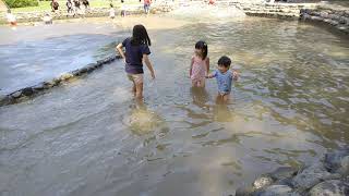 鈴夏\u0026絢都 2018年最初の水遊び