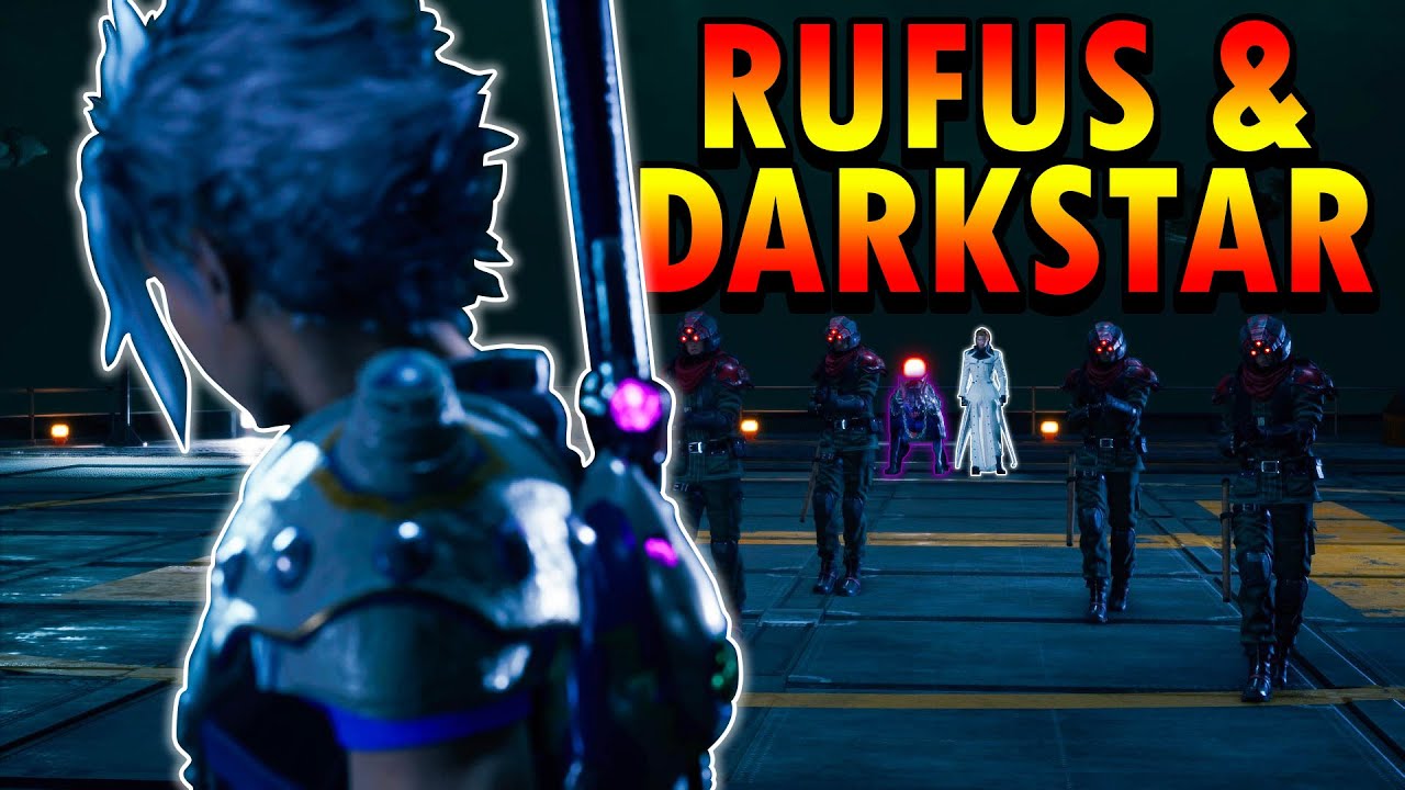 Rufus Shinra & Darkstar (Hard Mode), Most Boring Boss Fight In The Game ...