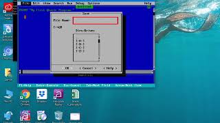 Saving a Program in QBasic | Computer Training | Periwinkle