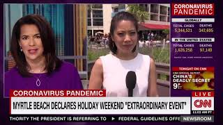 South Carolina beachgoer blames CNN's Natasha Chen for virus