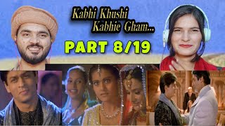 Kabhi Khushi Kabhie Gham...Yeh Ladka Hai Allah | Shahrukh Khan | Kajol| Pakistani Reaction|PART 8/19