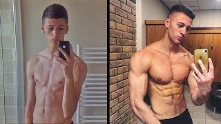 SKINNY TO MUSCLE TRANSFORMATION 2023 - CRAZY RESULTS!!!