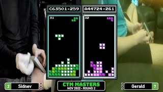 Sidnev, Gerald | Rd 2 | Classic Tetris Monthly Masters