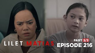 Lilet Matias, Attorney-At-Law: The possible cause of Dina's possession (Full Episode 216  - Part 3/3