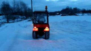 Hako 2700 DA Tractor snow removal