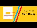 Simple Tutorial | Alert Dialog | Android Studio