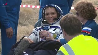 NASA astronaut returns after record spaceflight