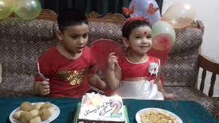 ahirini dash shree 2nd birthday