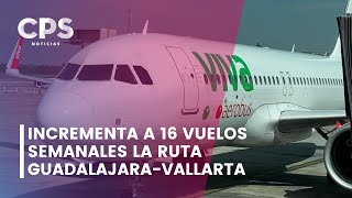 Incrementan a 16 vuelos semanales la ruta Guadalajara-Vallarta | CPS Noticias Puerto Vallarta