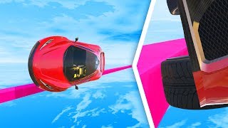 0.1% Can COMPLETE the THINNEST Tightrope Challenge! - GTA 5 Funny Moments