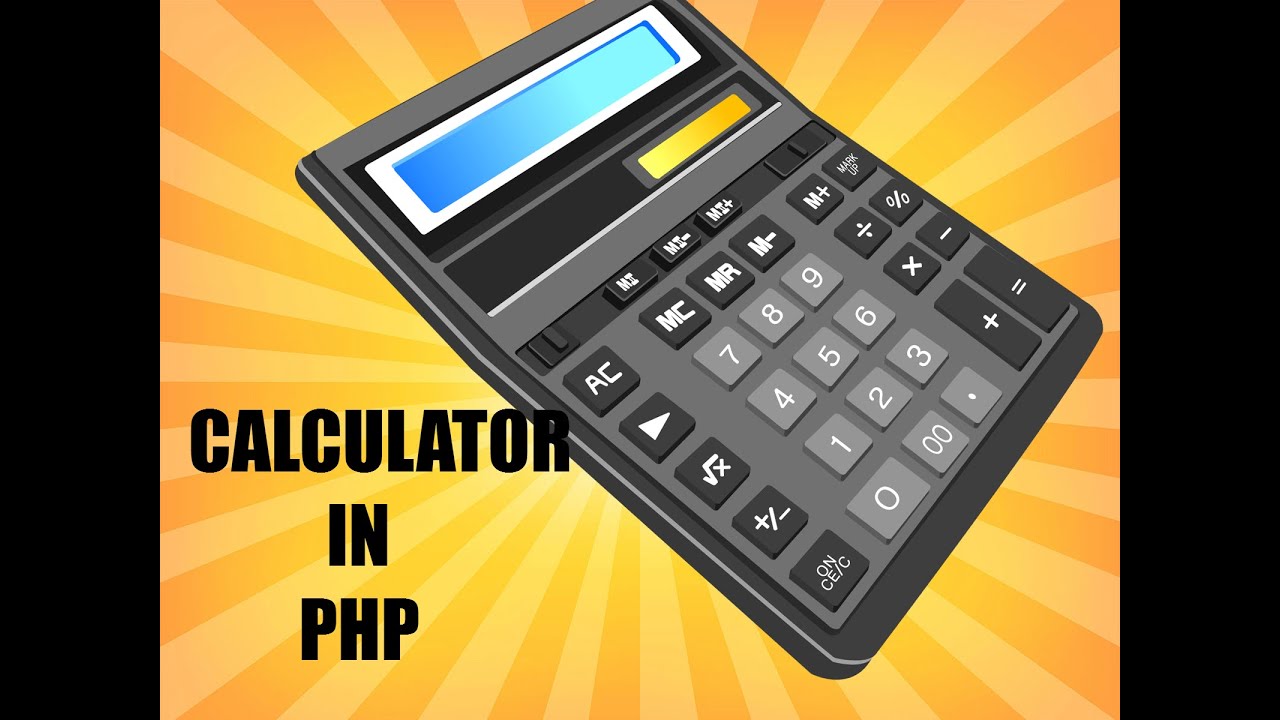 How To Make Calculator In Php - YouTube