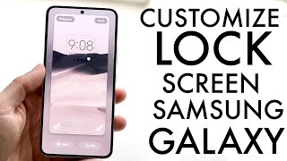 How To Customize Lockscreen On Samsung Galaxy!