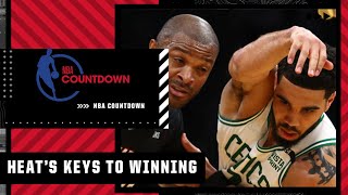 The Heat have to turn this into a FOOTBALL GAME!  - Michael Wilbon on Heat's keys | NBA Countdown